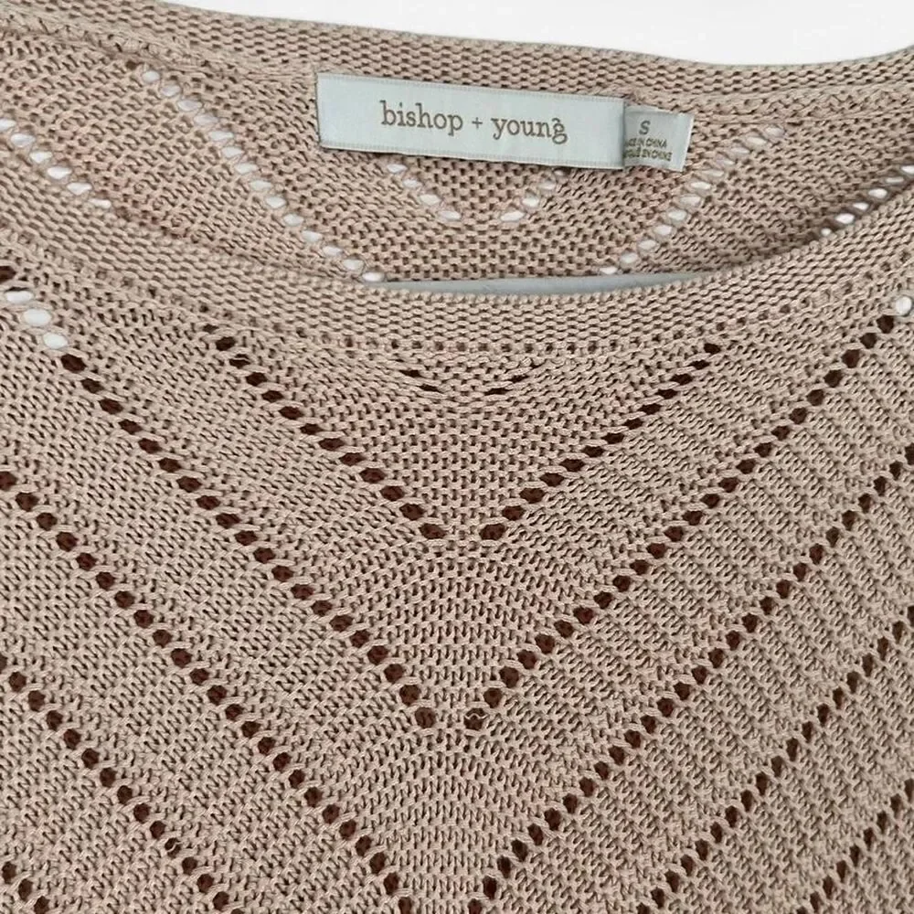 bishop + young cream knit